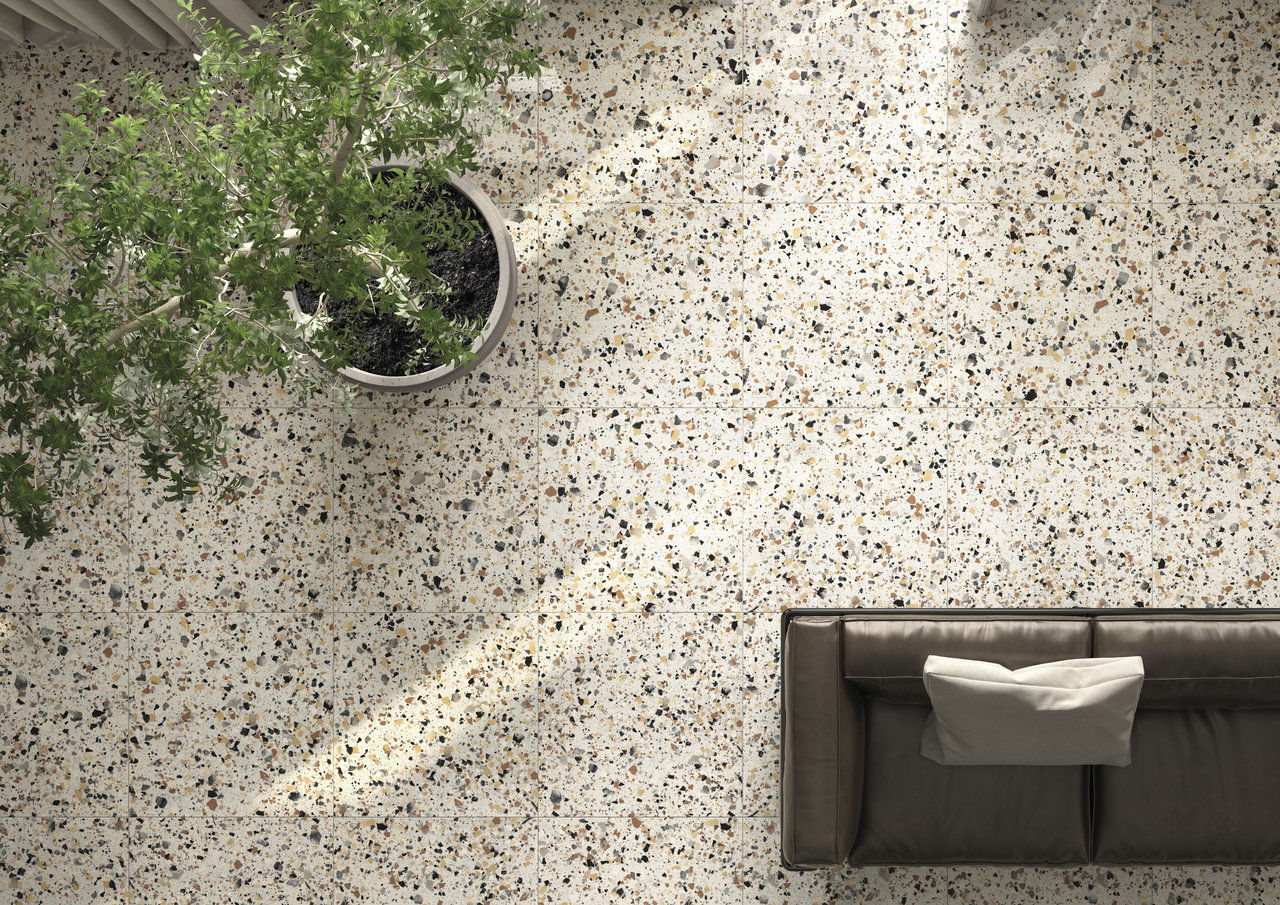 Venice Terrazzo Ivory 60x60 | m²