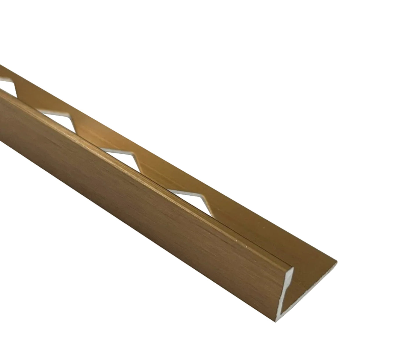 Tile Trim Brushed Copper 8-15mm