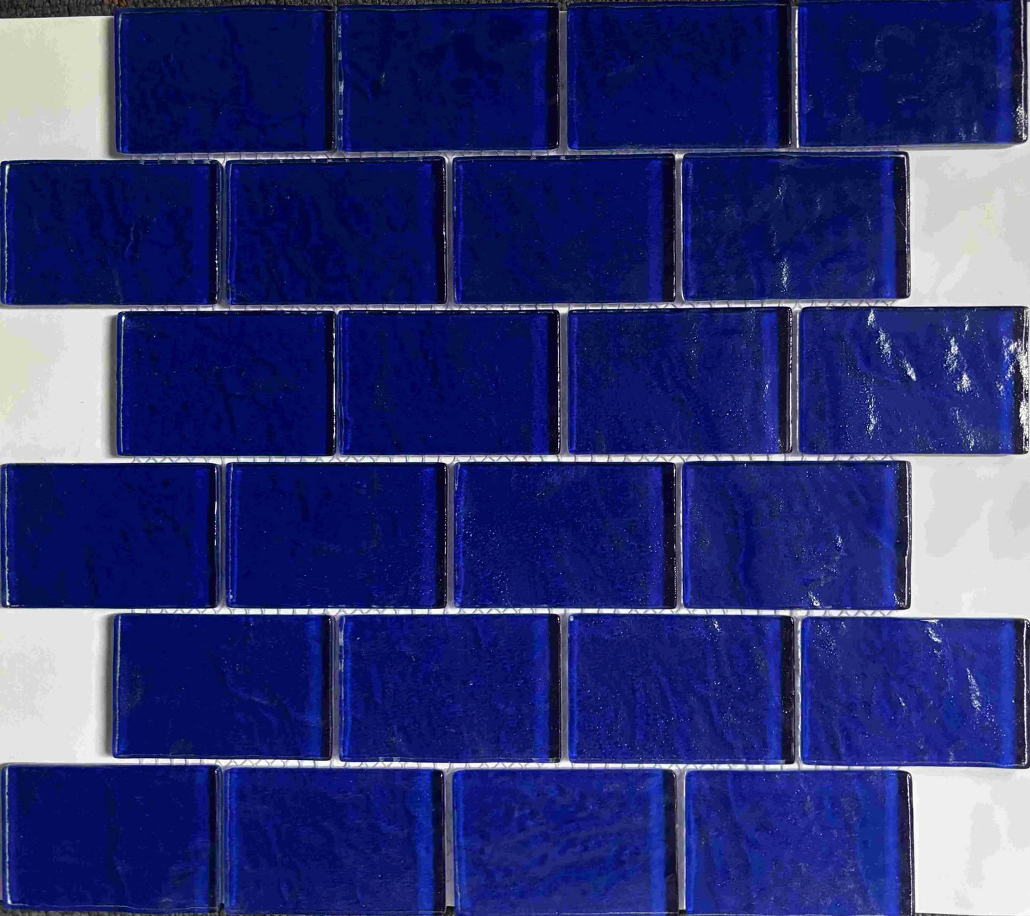 Bali Glass Mosaic Cobalt Blue 4.8x7.3cm | sheet