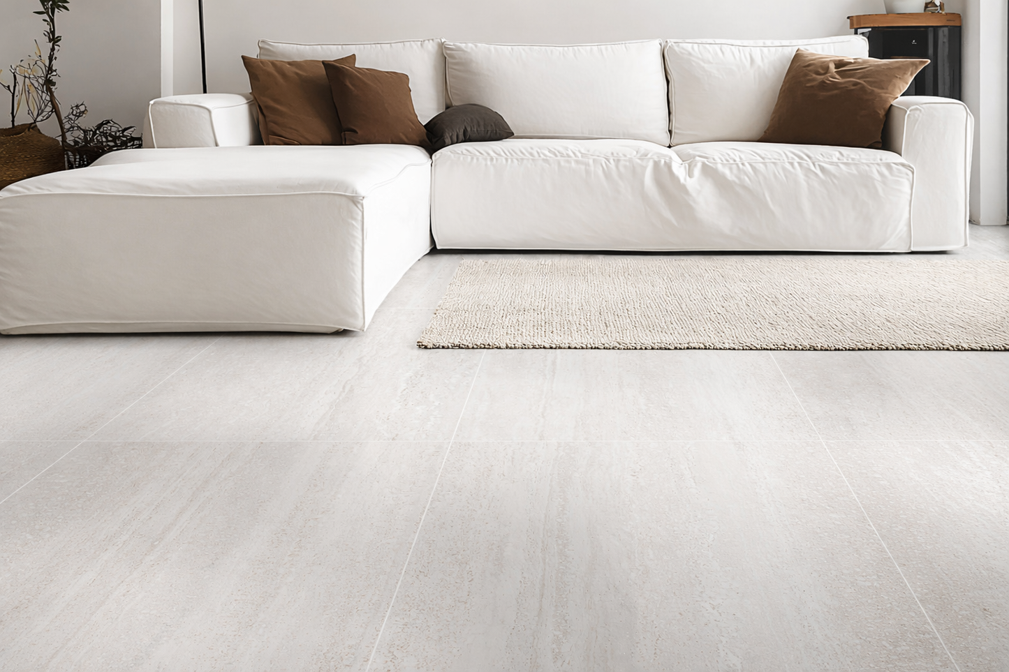 Travertine Vein Cut Light 60x60cm | m²