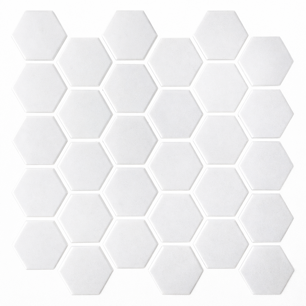 Classica Hexagon White Matt (51mm)