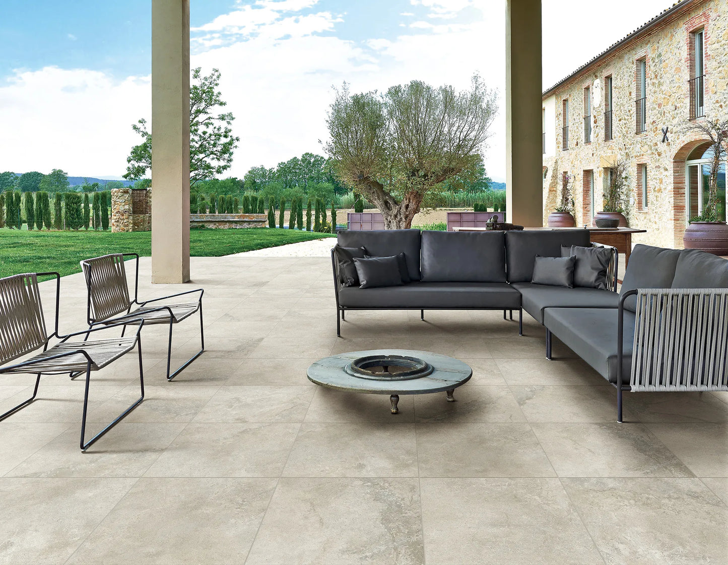 Mars Ivory Antislip Paver 60x60x2cm | m²