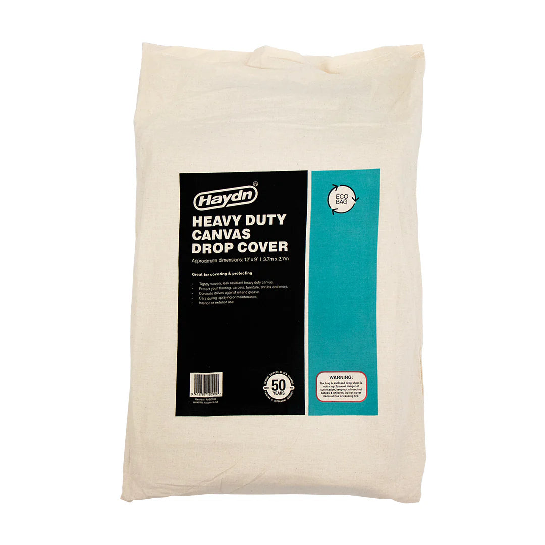 Heavy Duty Canvas Drop Cover 9x12