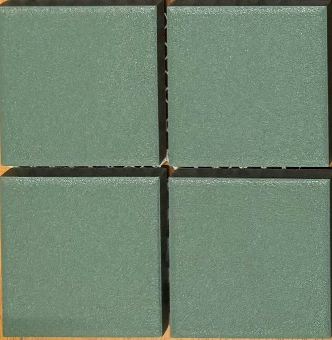Suki Green Mosaic 4.8x4.8cm (Mesh Mount) | sheet