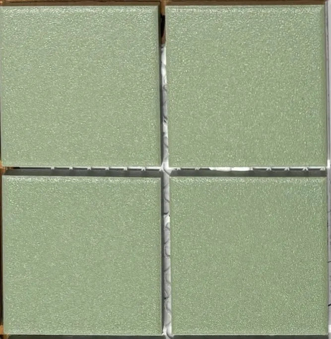Suki Pale Green Mosaic 4.8x4.8cm (Dot Mount) | sheet