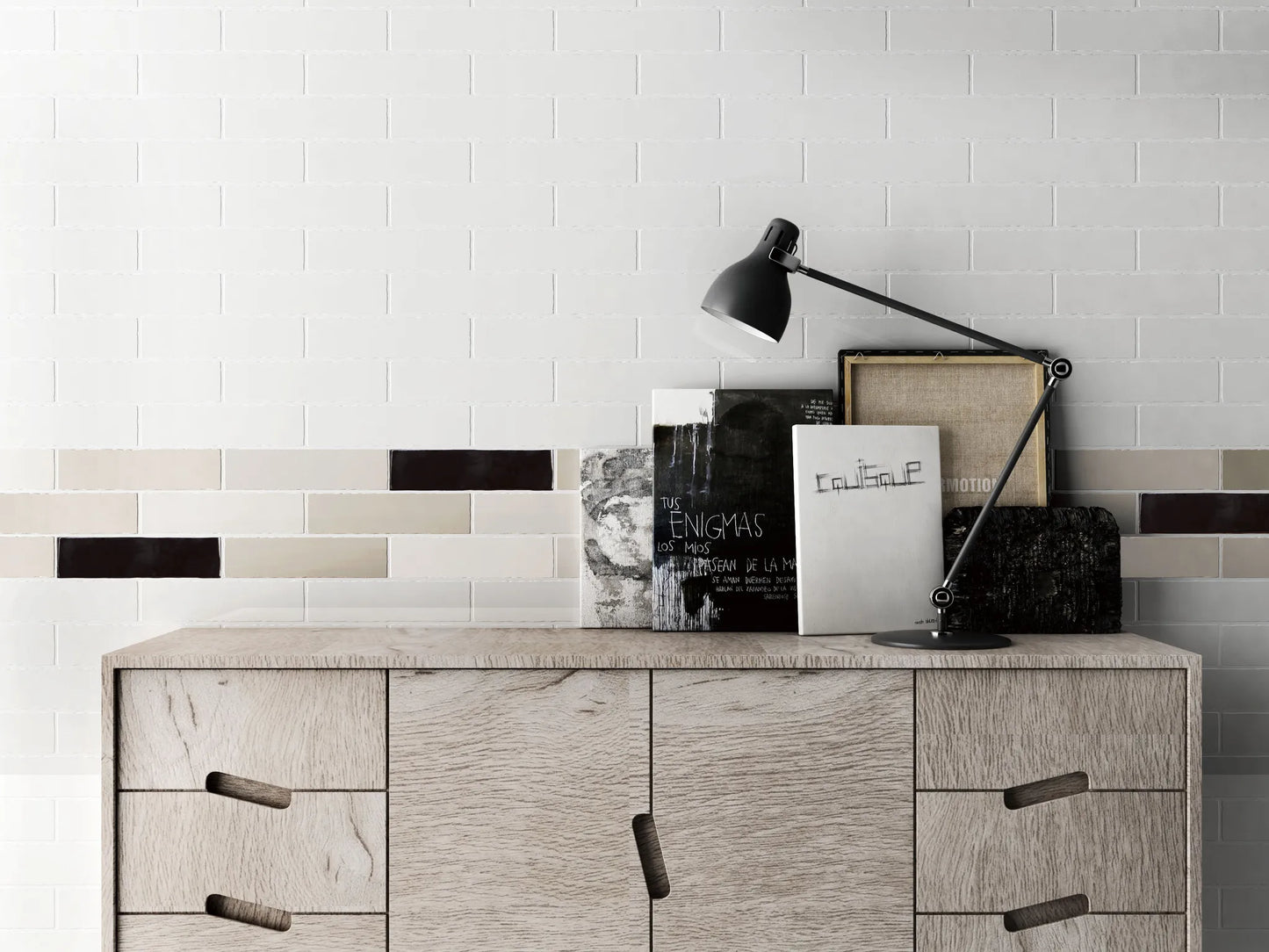 Metro White Wave Gloss 7.5x30 | m²