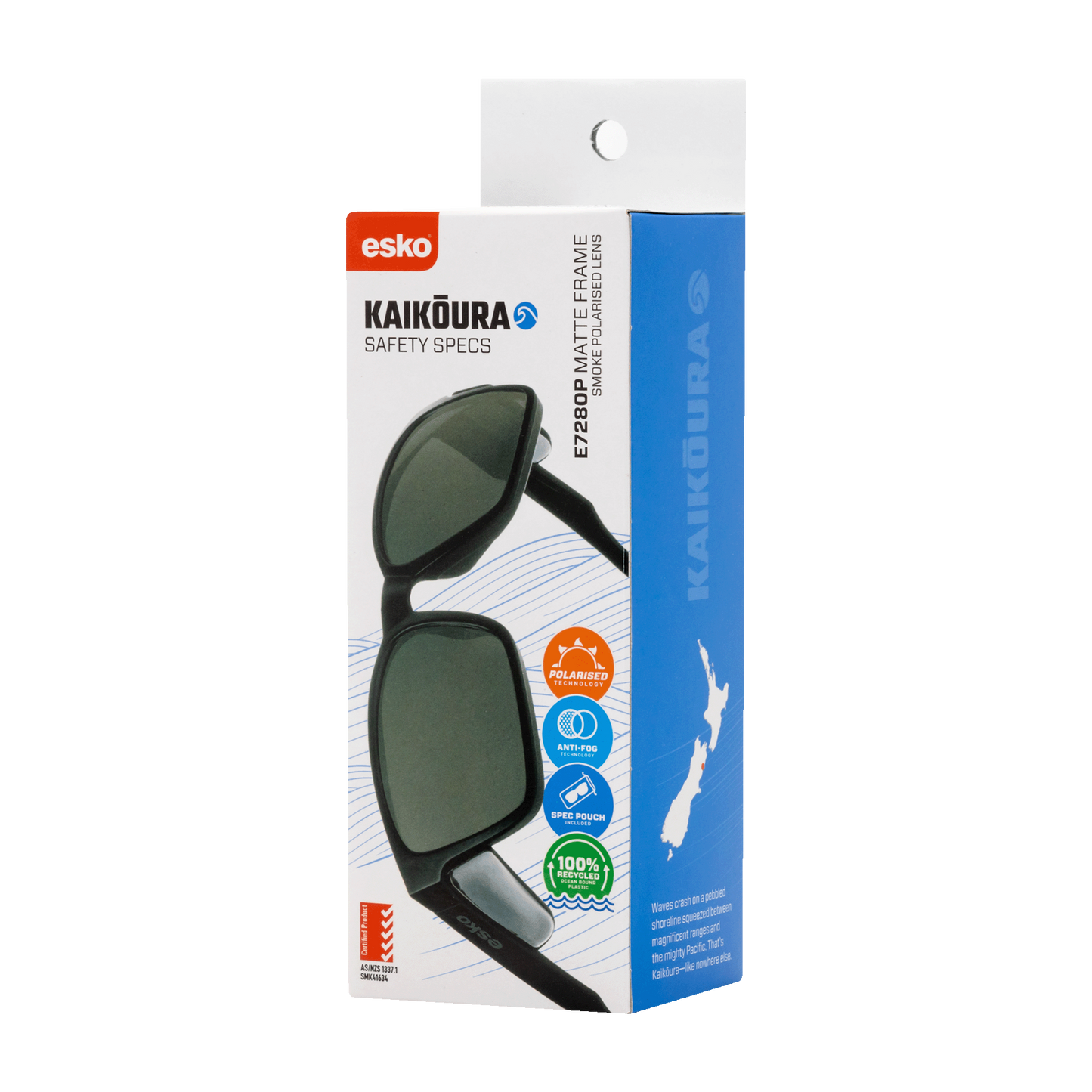 Esko Surf Kaikoura Polarised Safety Specs