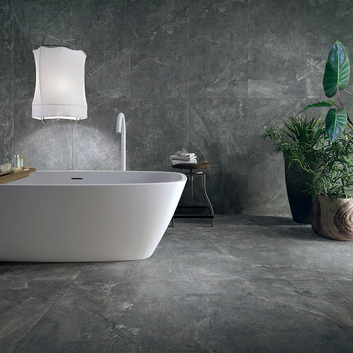 Delta Charcoal Soft Lappato | m²