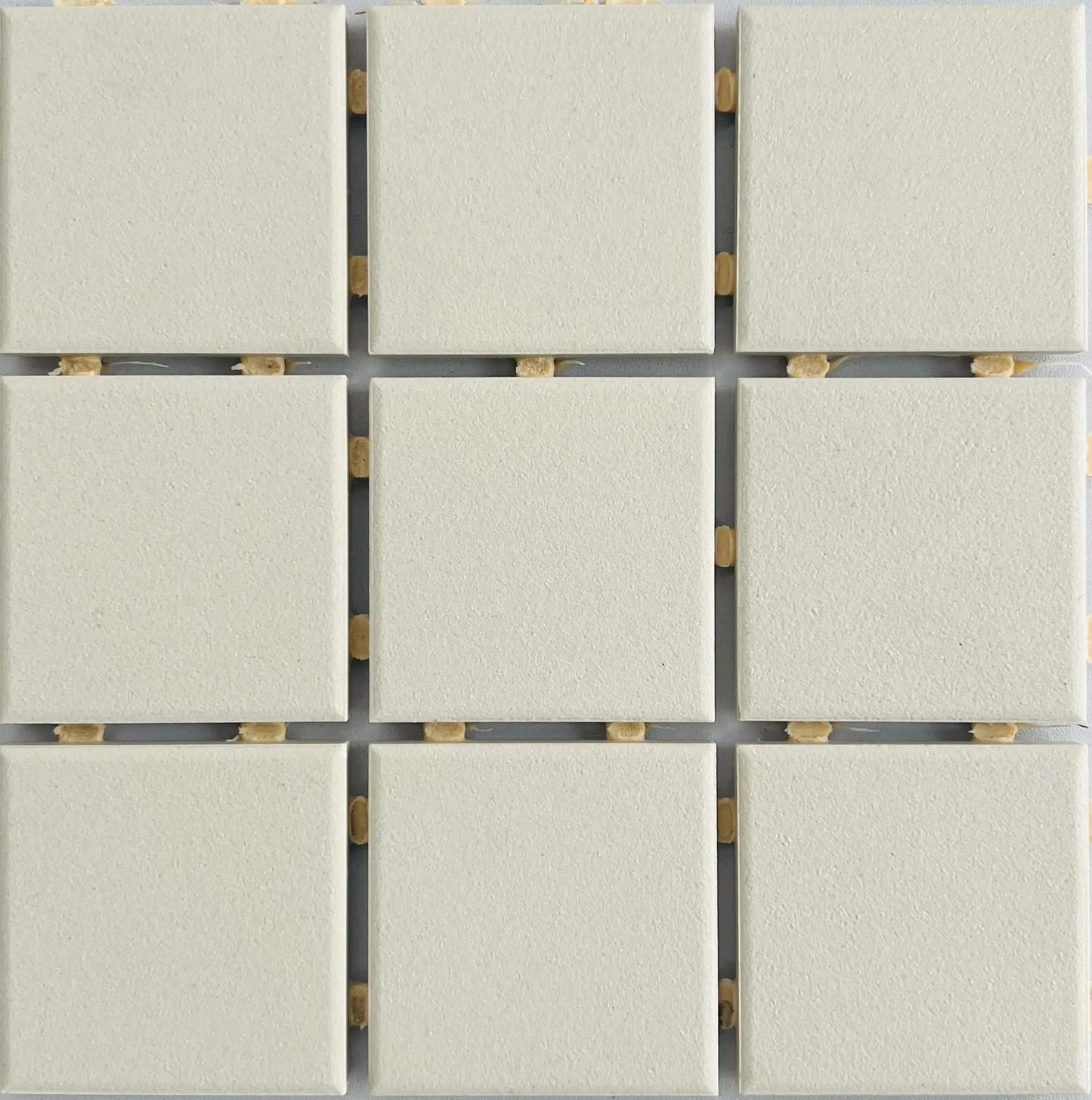 SUKI WHITE TILE (Dot Mount) 30.6X30.6cm - SHEET