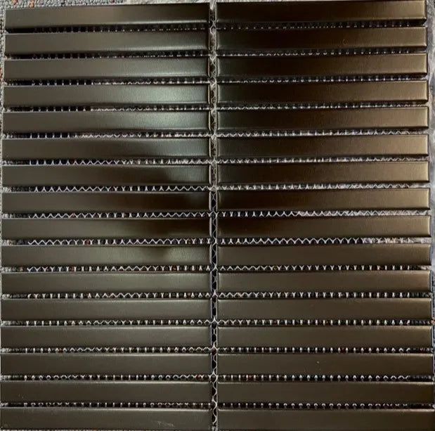 KitKat Black Matt Mosaic 29.6 x 29.7 cm | sheet