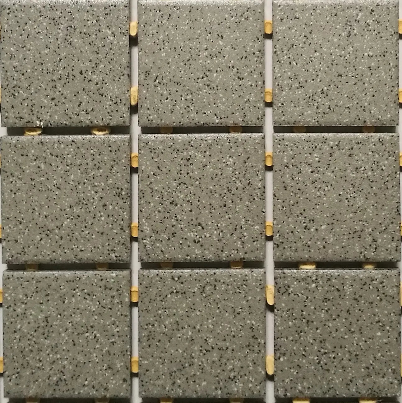 Suki Speckled Pewter Mosaic 4.8x4.8cm (Dot Mount) | sheet