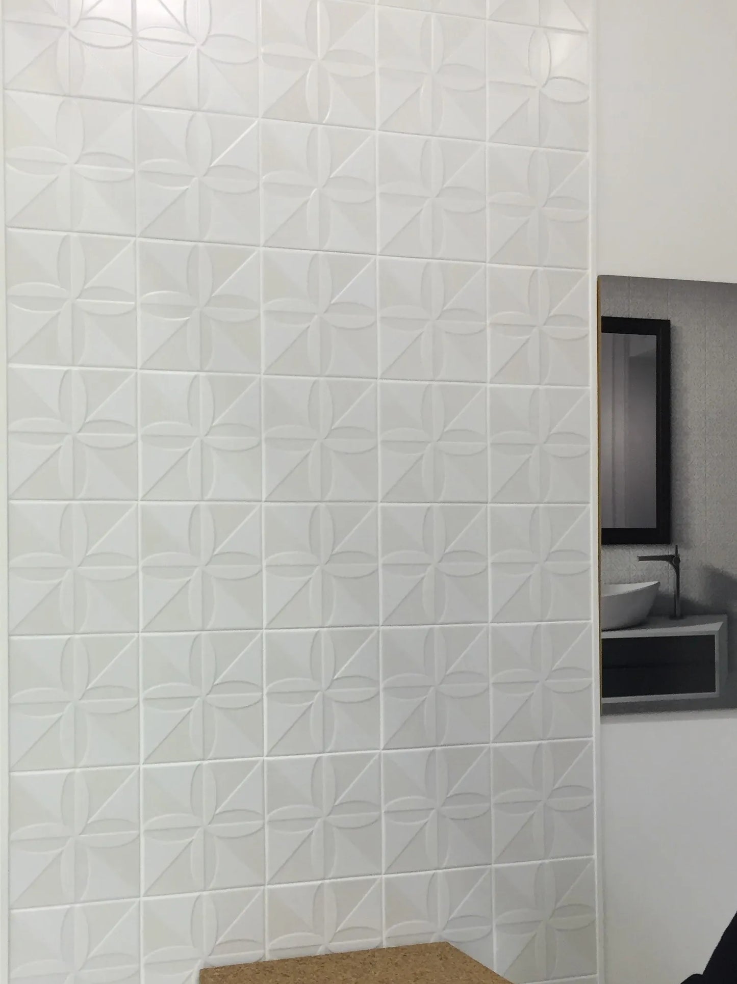 Triplex Fronteira White 20x20cm | m²