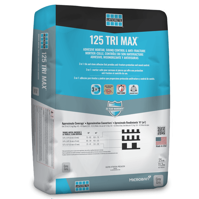 125 TRI MAX Acoustical & Crack Isolation Adhesive 11.4kg