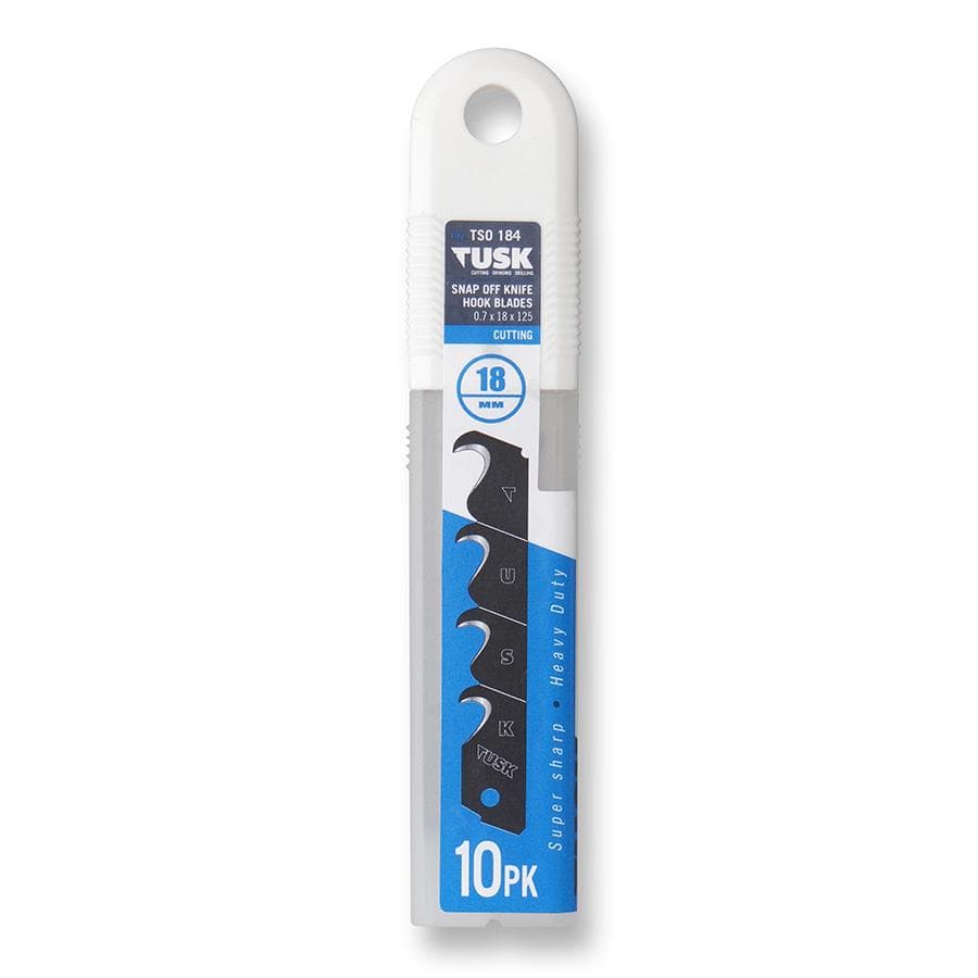 18mm snap off hook blade 10pc pack, photo 1