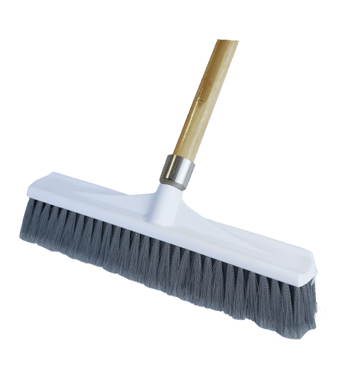 Floor Broom Grey Flagged Poly Fill, photo 1