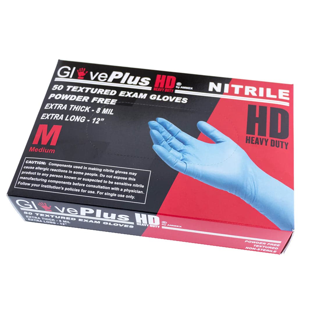 Glove Plus Heavy Duty Nitrile Gloves - 50 Pack, photo 1