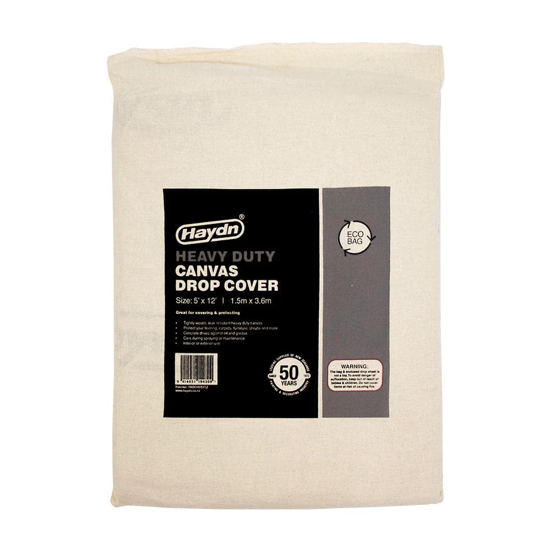 Heavy Duty Canvas Drop Cover 5'x12', photo 1