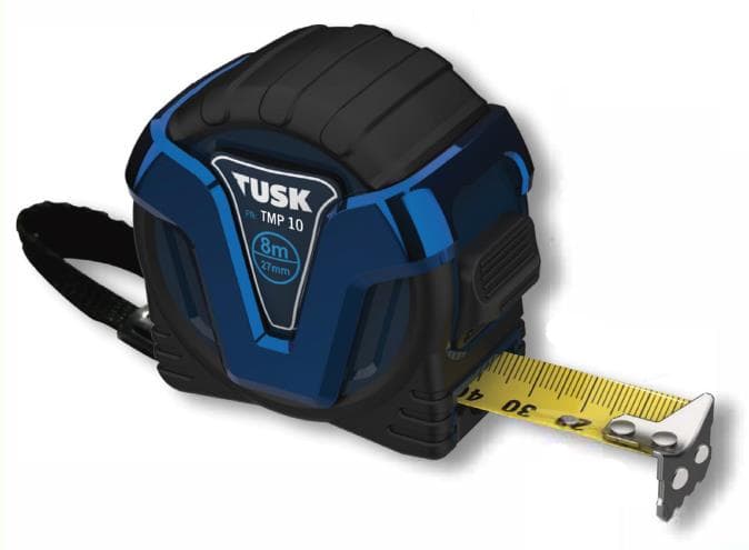 Measuring Tape 8Mx27mm, Magnetic End Hook, photo 1