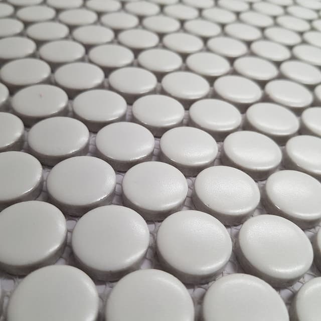 Penny Mosaic White Matt