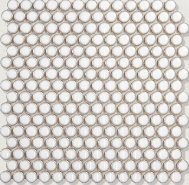 Penny Old White Mosaic