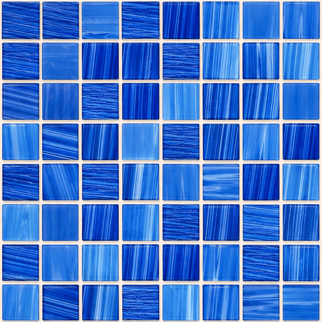 Stella Glass Mosaic Tile Royal Blue SHEET
