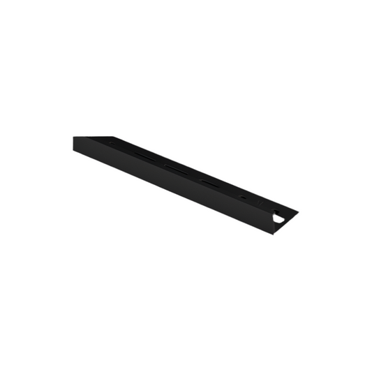 Tile Trim Brushed Black 11mm