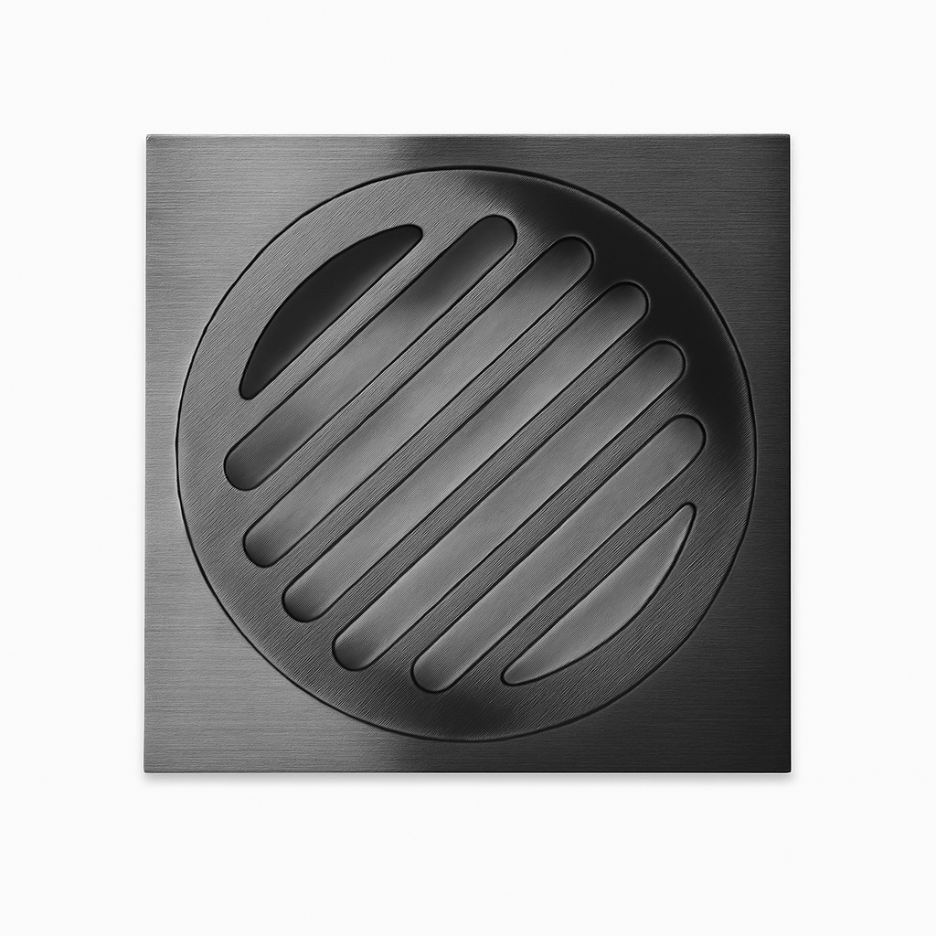 Gunmetal Floor Wastes - Grate Style (85mm/110mm)