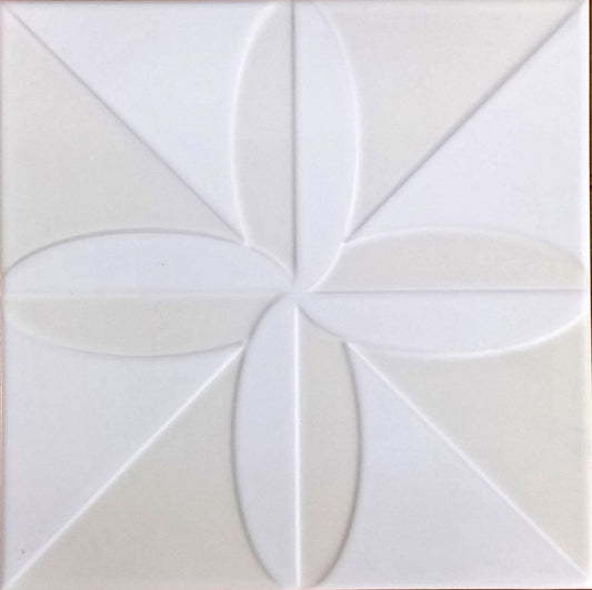 Triplex Fronteira White 20x20cm | m²