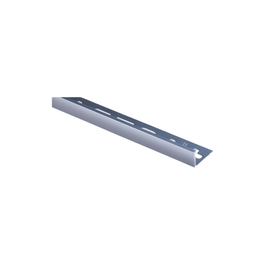 Tile Trim Silver Polished 11mm