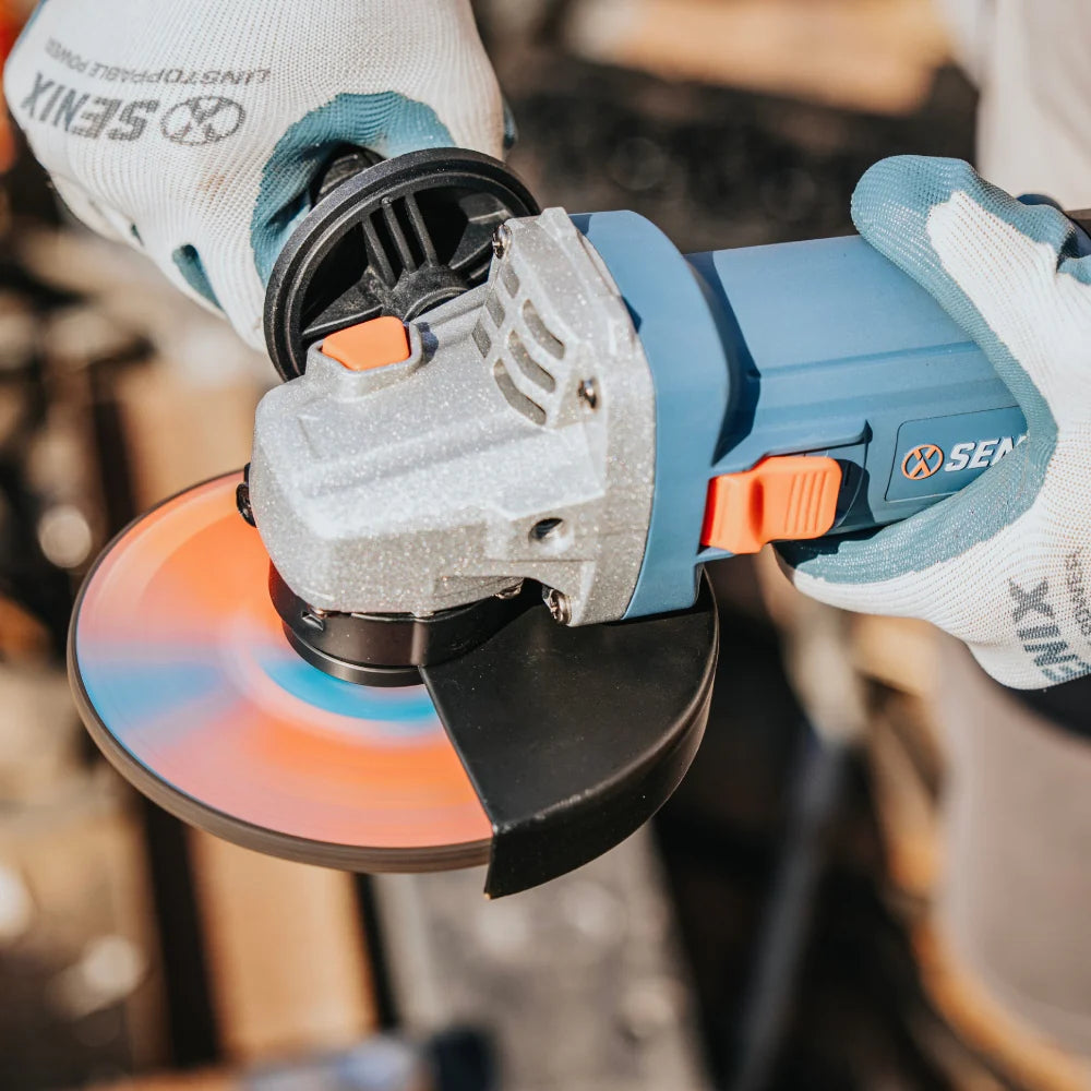 Senix AC Corded 1010W 125mm Angle Grinder