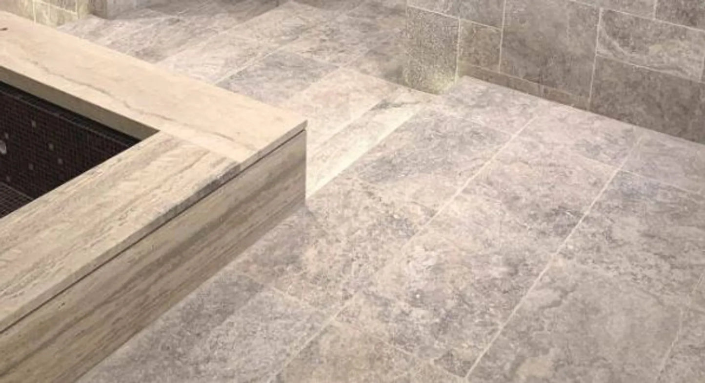 Silver Travertine Matt