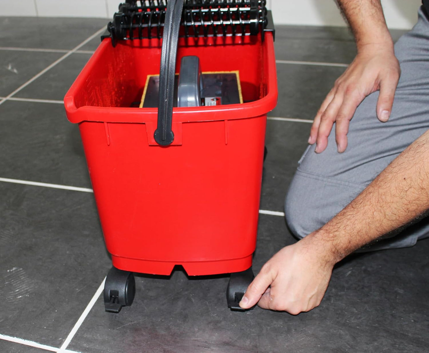 Premium Bucket Set for Cleaning Tiles After Grouting