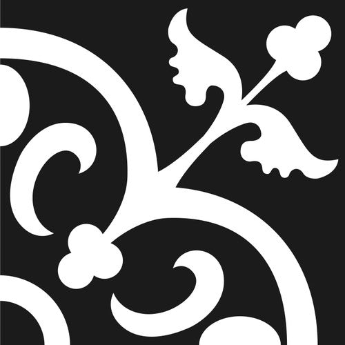Fleur Black Decor | m²