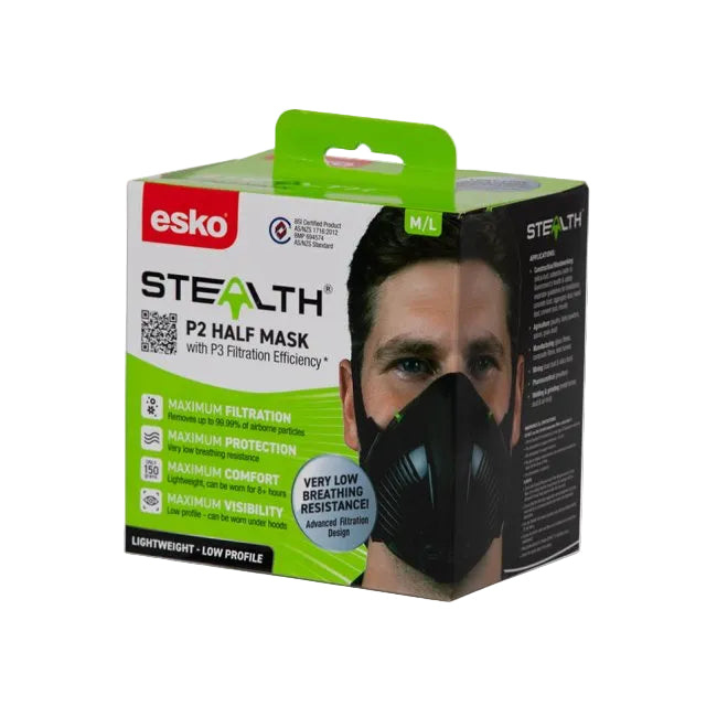 Esko Stealth P2 Half Mask | EHMSR-P2
