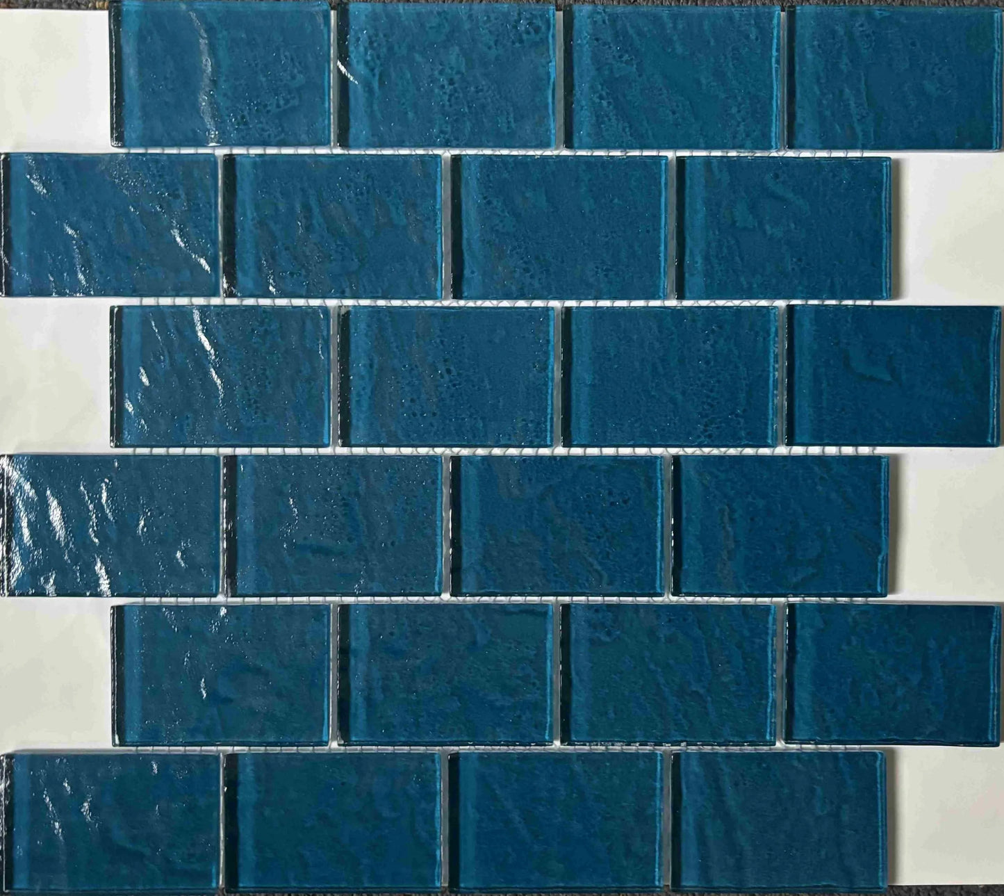 Bali Glass Topaz Mosaic 4.8x7.3cm | sheet