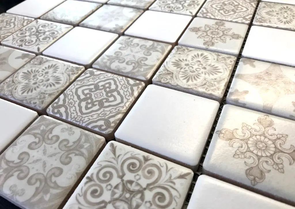 Chateau Fleur Grey Mosaic 30X30cm | sheet