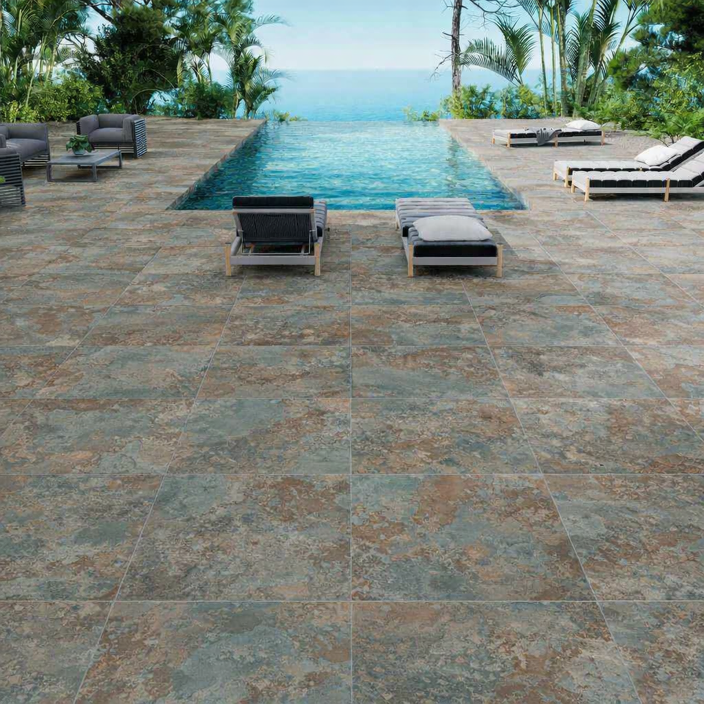 Yukatan Verde A/Slip 60x60 | m²