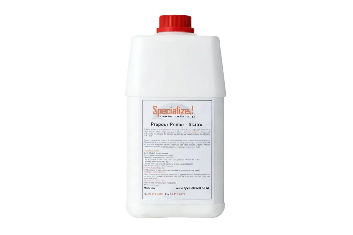 Prepour Primer 5 Litre - Specialized