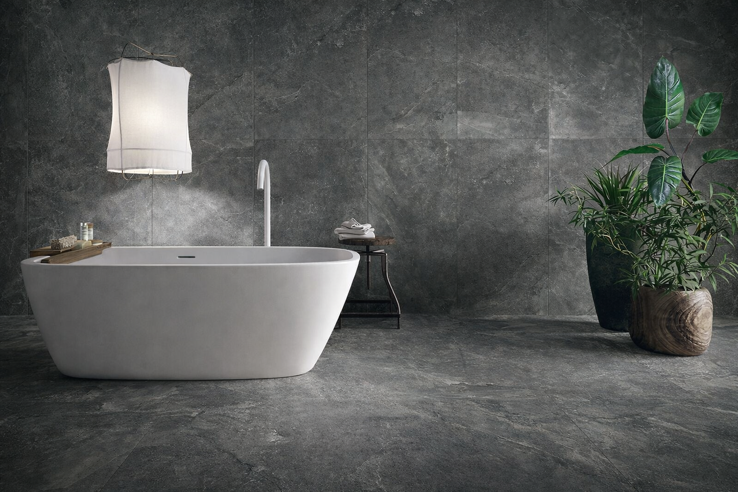 Delta Charcoal Soft Lappato | m²