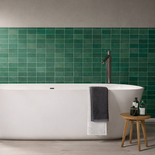 Fez Emerald Gloss 62x125mm