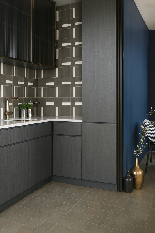 Contemporary Obsidian 15x15cm | m²