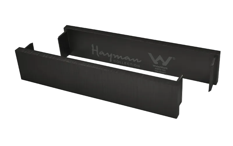 Aluminium Drain End Caps (2pc)