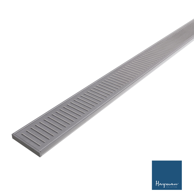 Hayman Aluminium Drain Grate 3m X 100mmX 14mm