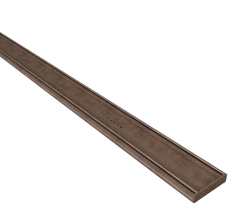 Hayman Aluminium Drain Tile  3m X 100mm X 21mm