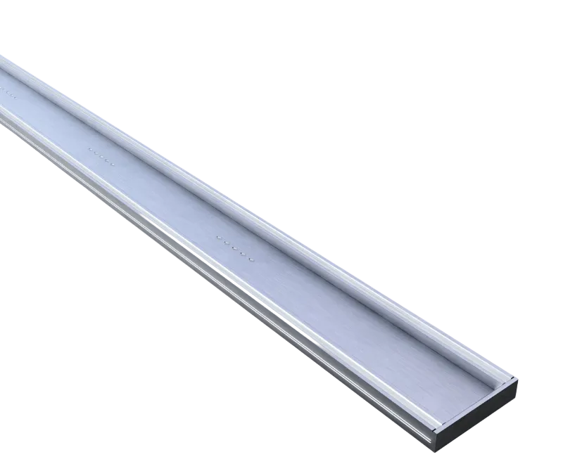 Hayman Aluminium Drain Tile  3m X 100mm X 21mm