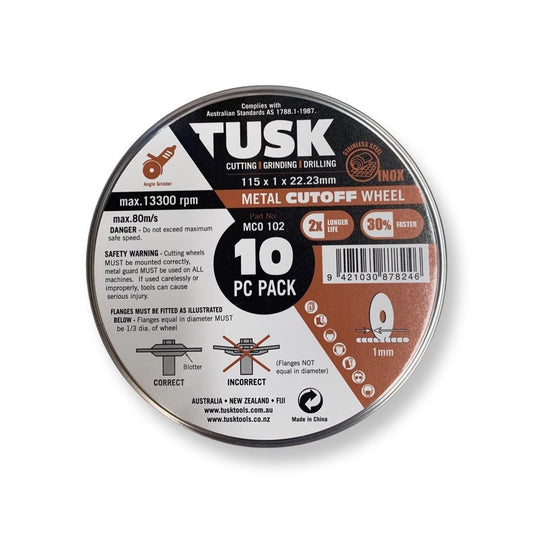 Metal Cut-Off Wheel 115 x 1 x 22.23 10pc
