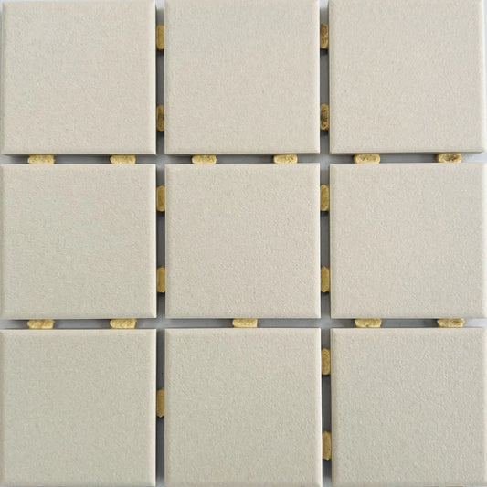 Suki Linen Mosaic 4.8x4.8cm (Dot Mount) | sheet