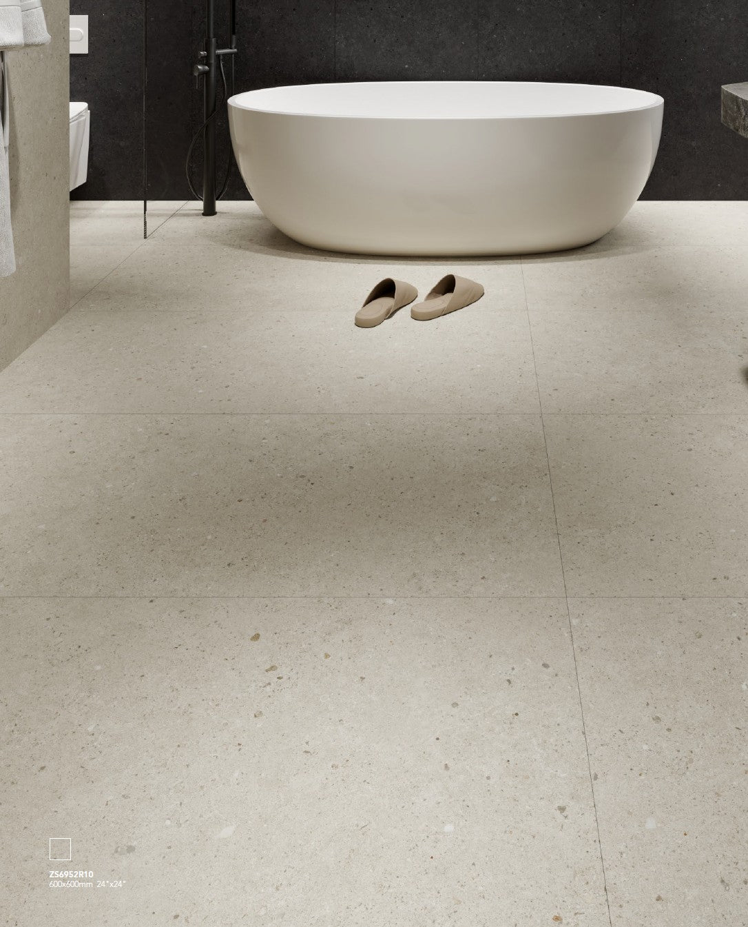 Luna Stone Taupe 60×60 | m²