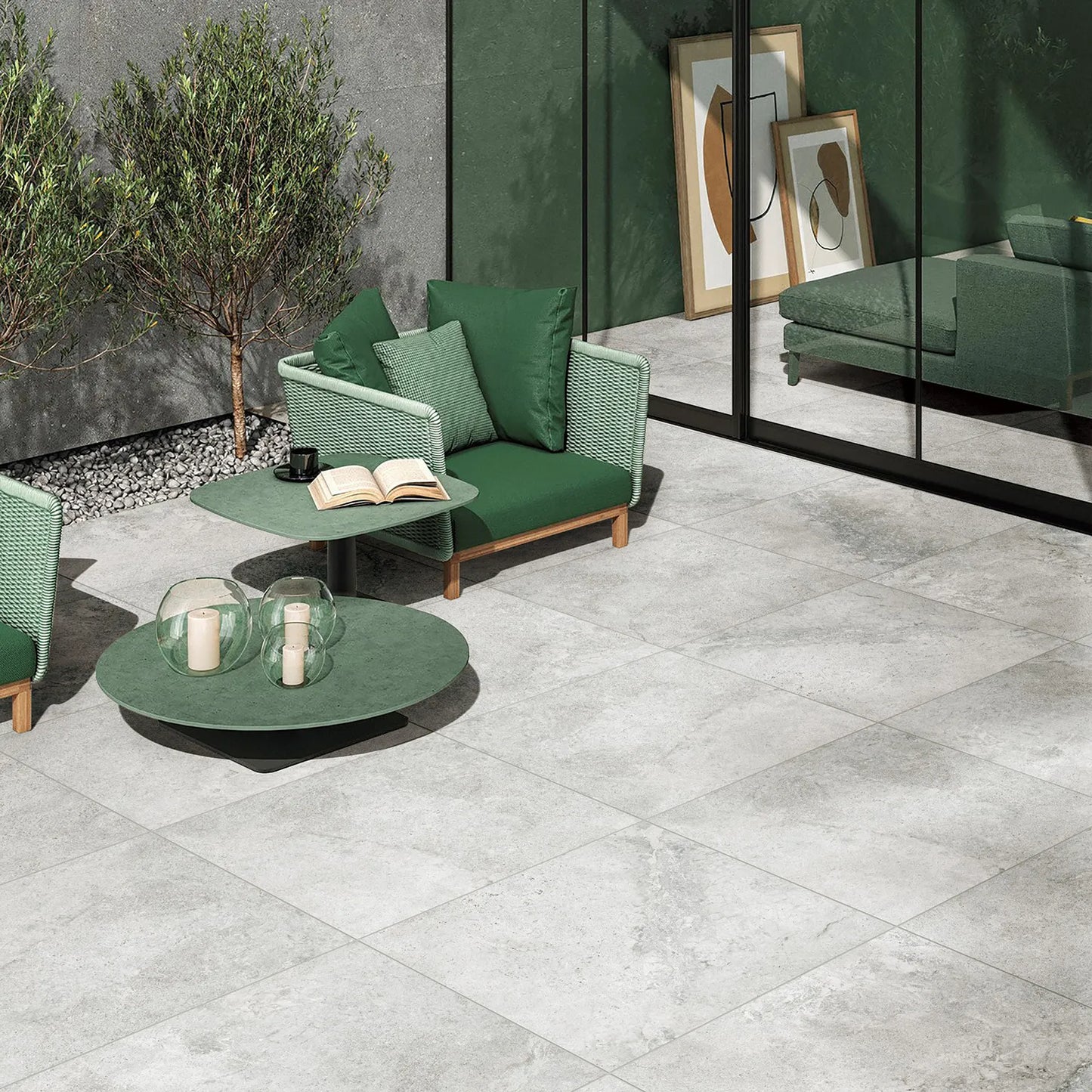 Mars Blanco In/Out 60x60 | m²