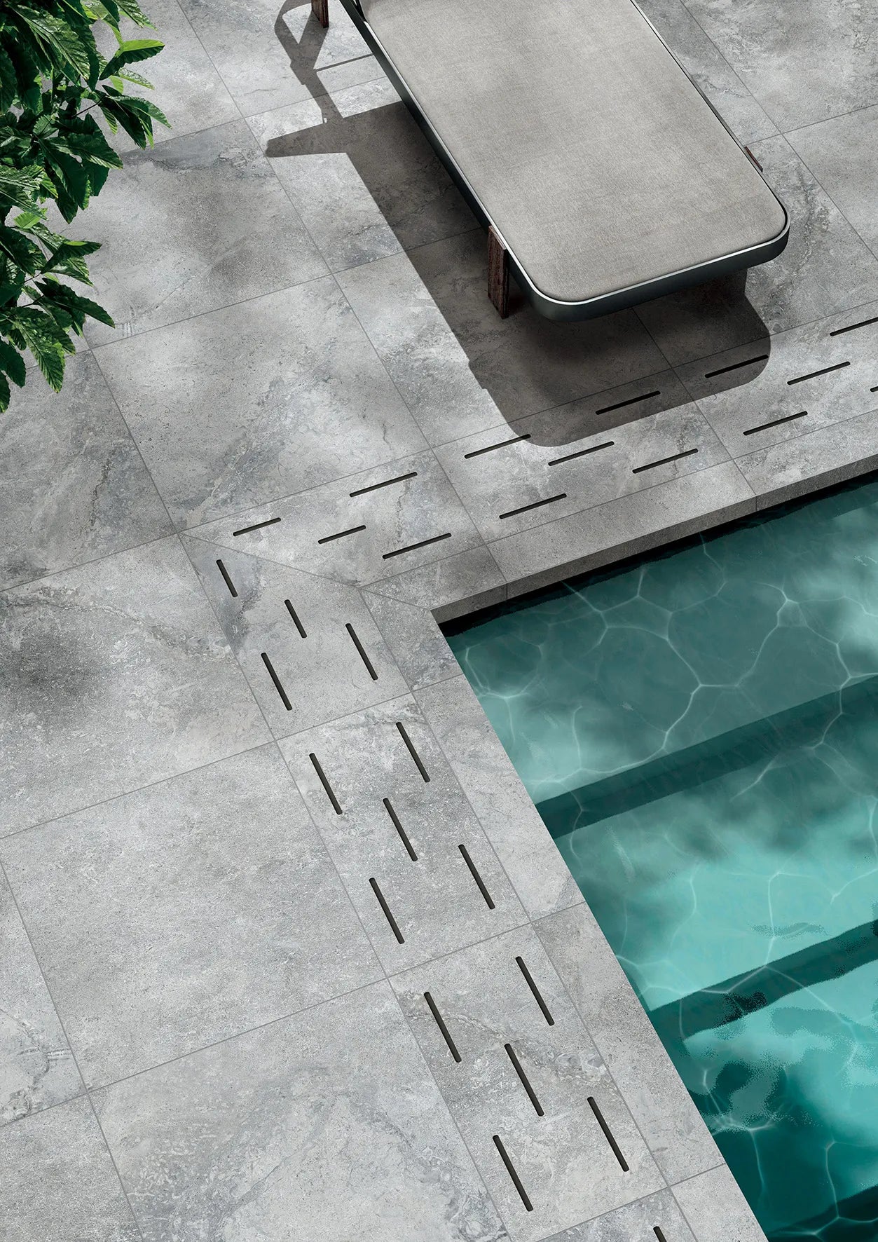 Mars Cinder Antislip Paver 60x60x2cm | m²